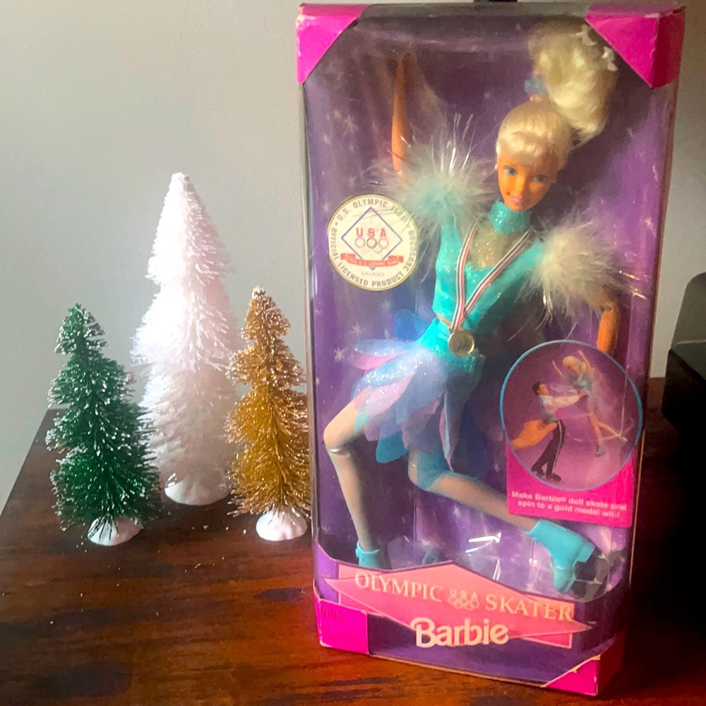 Vintage 1997 Olympic Skater Barbie